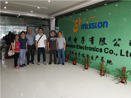 Taiwan customers visiting Fujian Jiecheng Factory